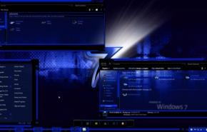 Темы для Windows 7: Dia BLue