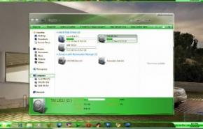 Green metalx новая тема для Windows 7