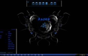 Темы для Windows 7: Razer by TheBull