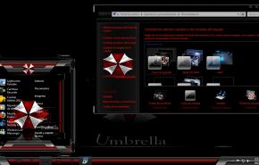 Тема на Windows 7: Umbrella Custons W7 By TheMasterDesing