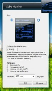 CubeMonitor-gadget | Монитор 4 в одном