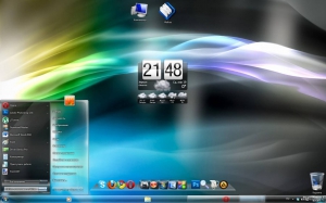 Cur7ed Beta Visual Style тема для Windows 7