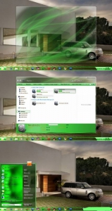 Green metalx новая тема для Windows 7