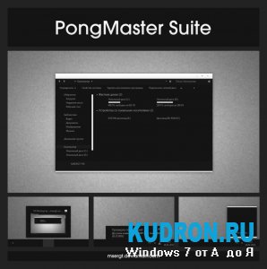 Тема на Windows 7: PongMaster Suite